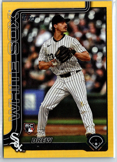 2025 Topps #320 Drew Thorpe Gold Holo Foil #/50 A23
