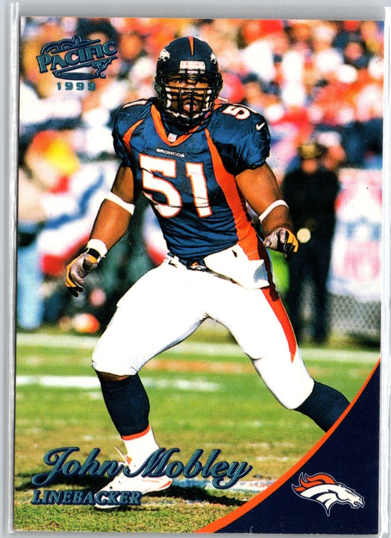 1999 Pacific #127 John Mobley Platinum Blue #/75 A24