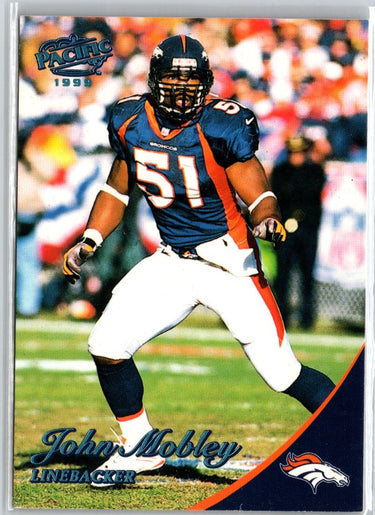 1999 Pacific #127 John Mobley Platinum Blue #/75 A24