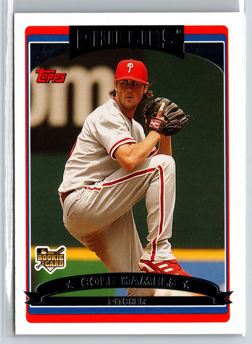 2006 Topps Updates & Highlights #UH145 Cole Hamels A25