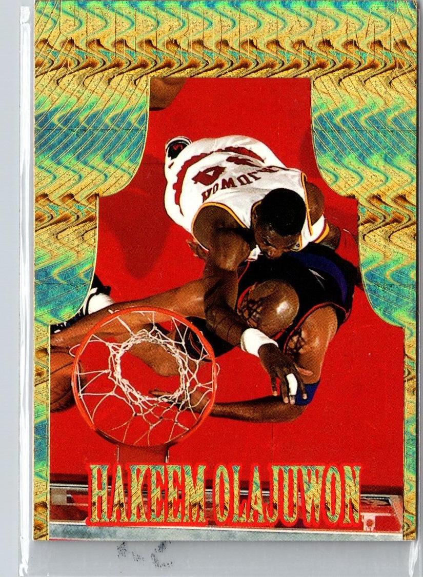 1995 Pacific Prisms #DS2 Hakeem Olajuwon Olajuwon A27