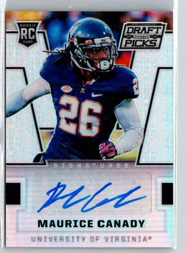 2016 Prizm Collegiate Draft Picks #223 Maurice Canady Autographs A27