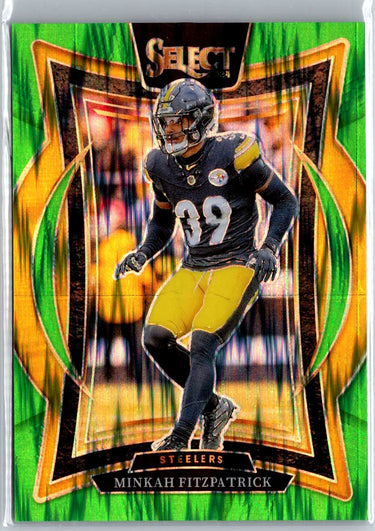 2024 Select #84 Minkah Fitzpatrick Green & Yellow Prizm Shock A28