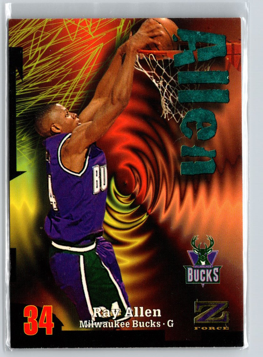 1997-98 SkyBox Z-Force #86 Ray Allen A29
