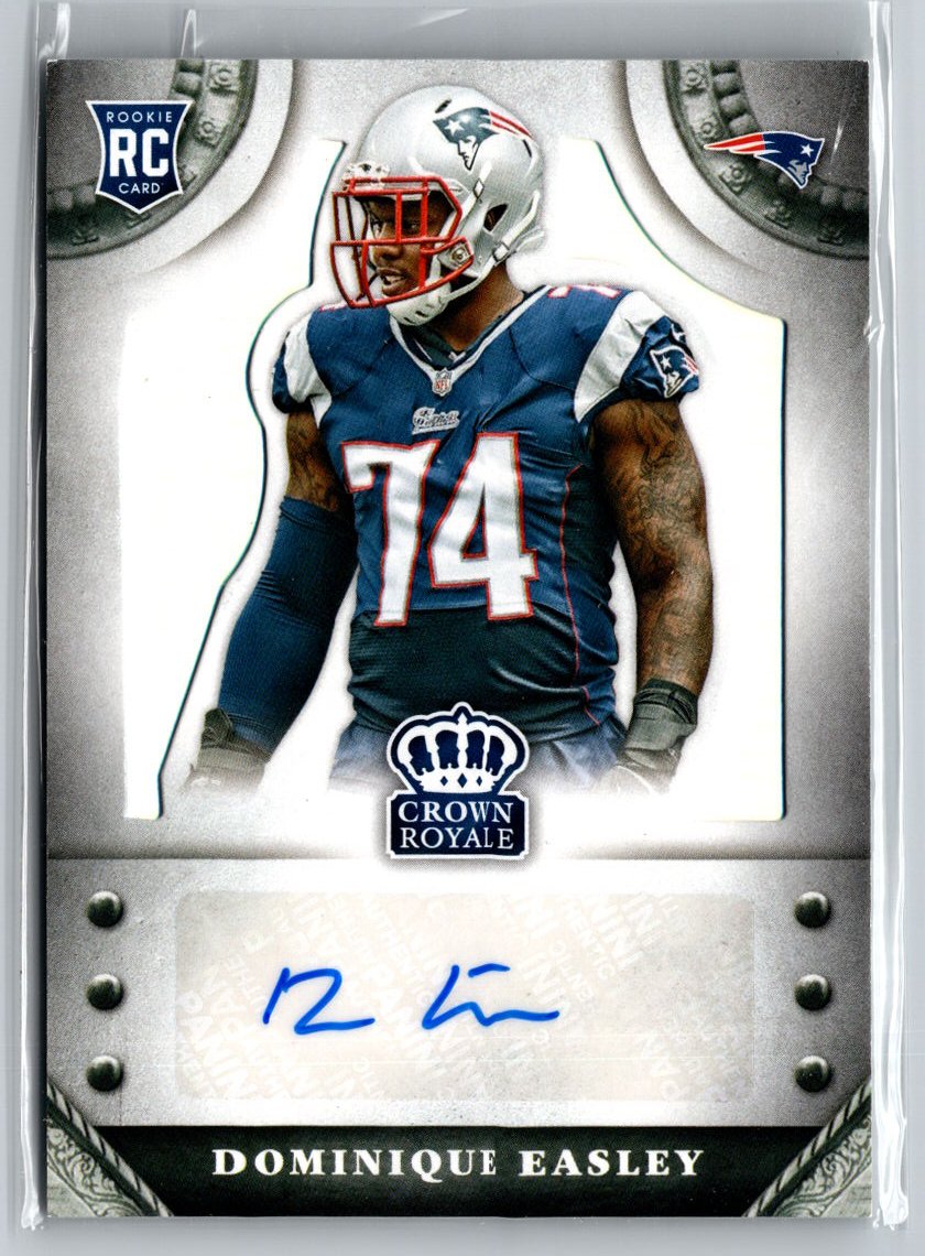 2014 Panini Crown Royale #S-DE Dominique Easley Auto /99 A31