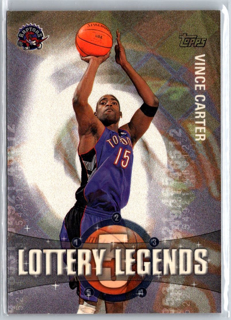 2001-02 Topps #LL5 Vince Carter Lottery Legends A29