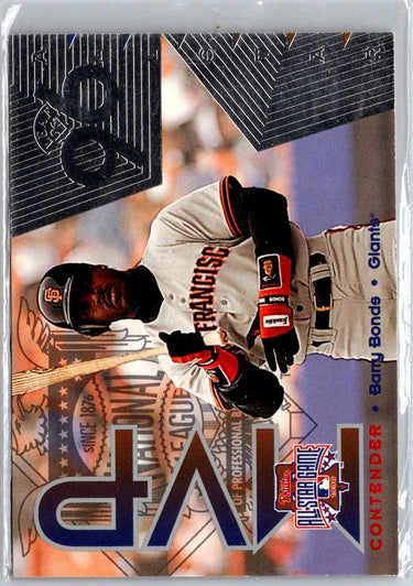 1996 Leaf #14 Barry Bonds All-Star Game MVP Contenders A29