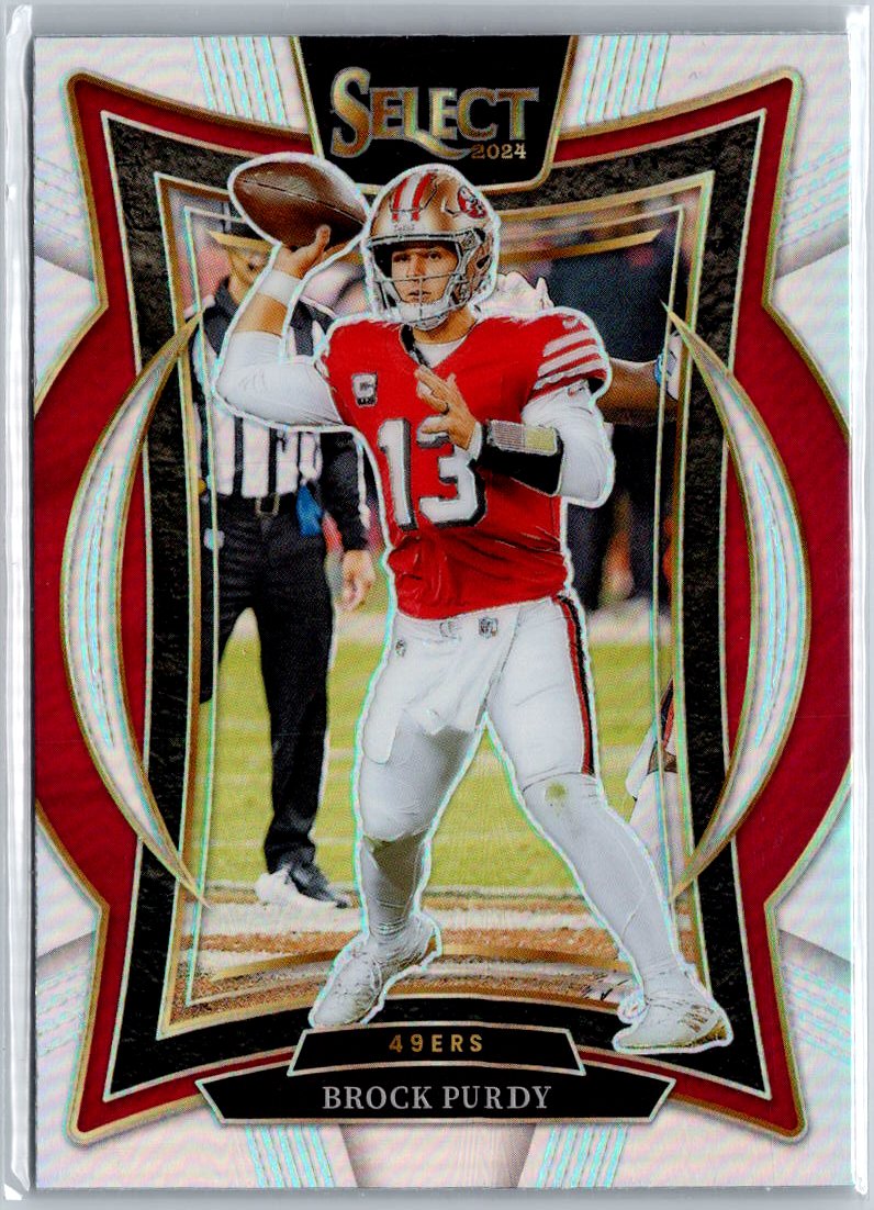 2024 Panini Select #37 Brock Purdy Silver Prizm A29