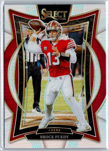 2024 Panini Select #37 Brock Purdy Silver Prizm A29