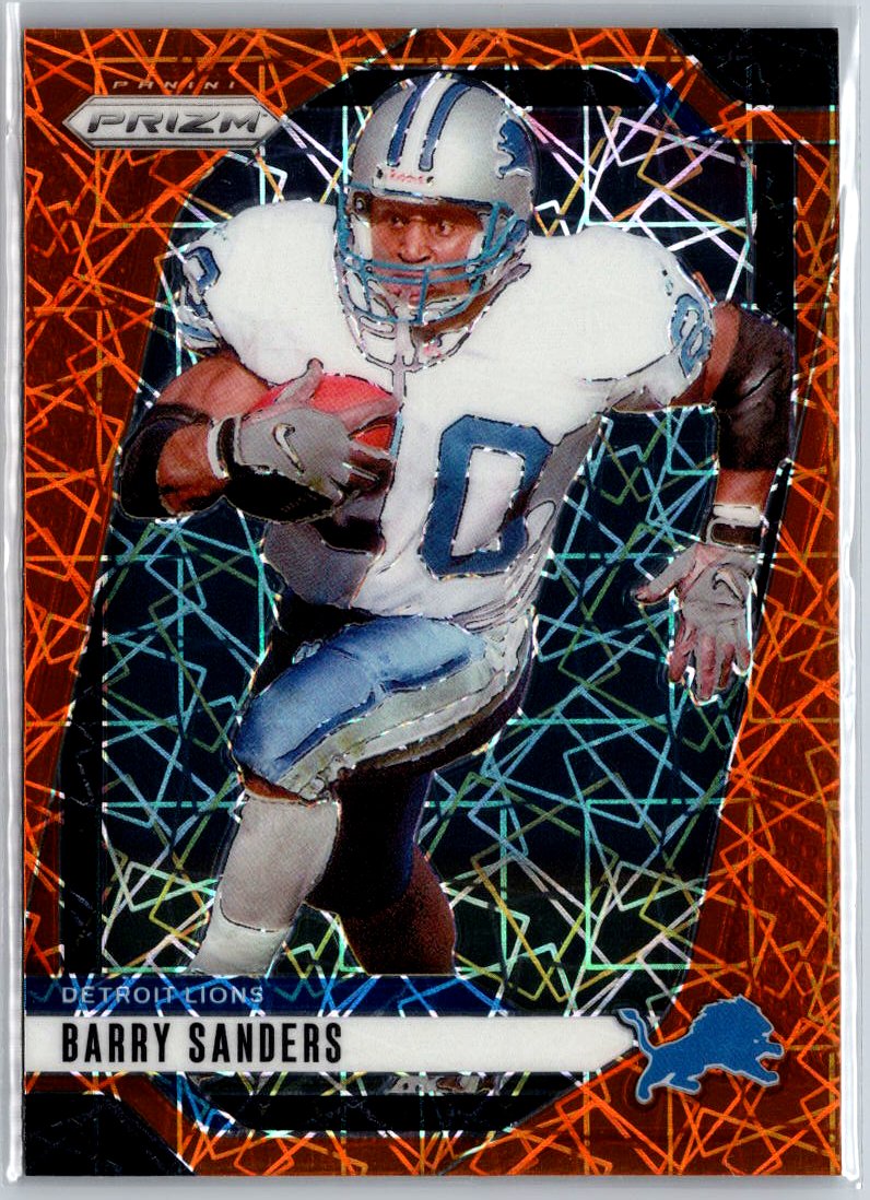 2024 Panini Prizm #99 Barry Sanders Orange Ice A29