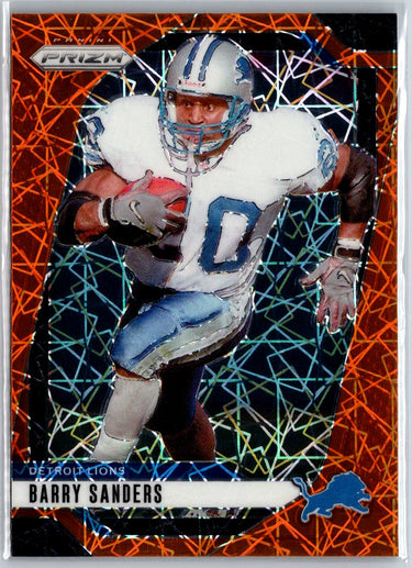 2024 Panini Prizm #99 Barry Sanders Orange Ice A29