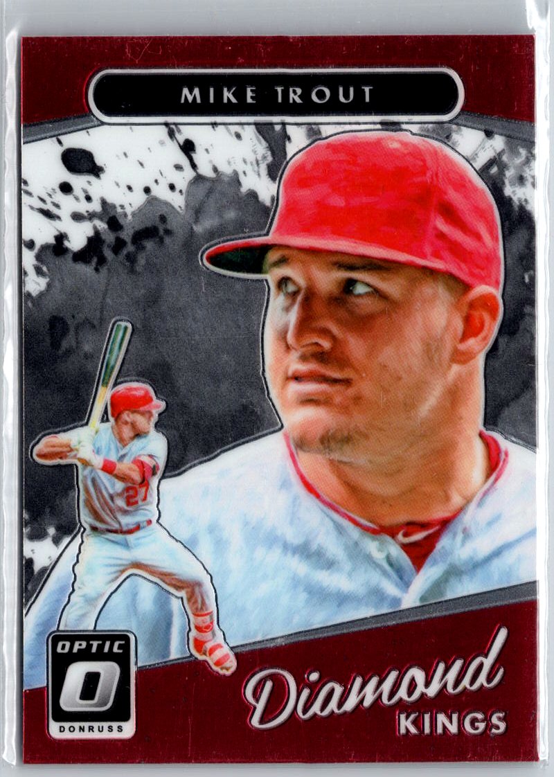 2017 Donruss Optic #13 Mike Trout A29