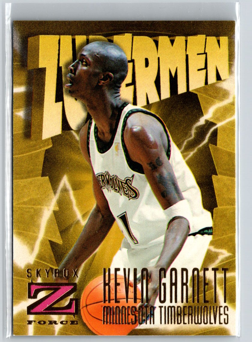 1996-97 SkyBox Z-Force #173 Kevin Garnett A30