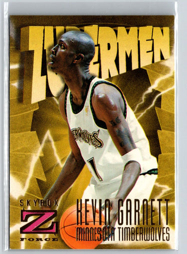 1996-97 SkyBox Z-Force #173 Kevin Garnett A30