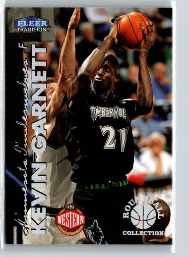 1999-00 Fleer Tradition #6RB Kevin Garnett Roundball Collection A31