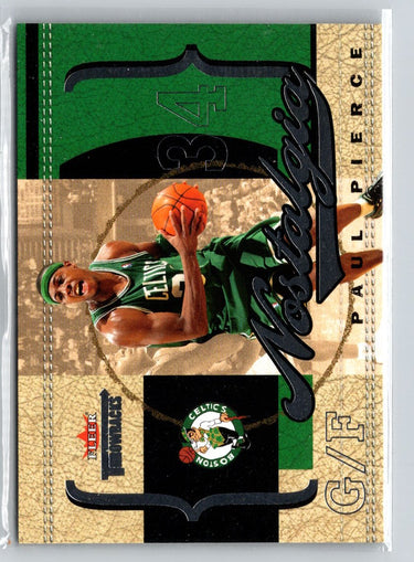2004-05 Fleer Throwbacks #12 N Paul Pierce Nostalgia #/1998 A31