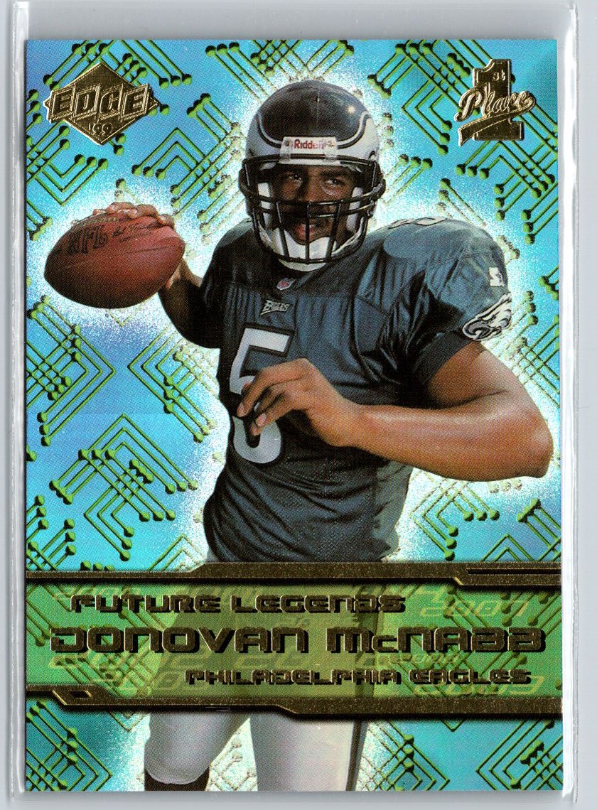 1999 Collector's Edge First Place #FL2 Donovan McNabb Future Legends A30