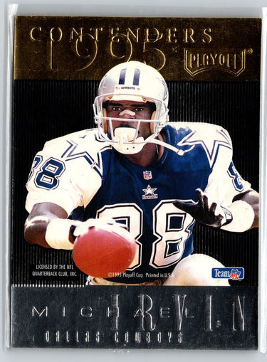 1995 Playoff Contenders #8 Michael Irvin / Tim Brown Back to Back B1