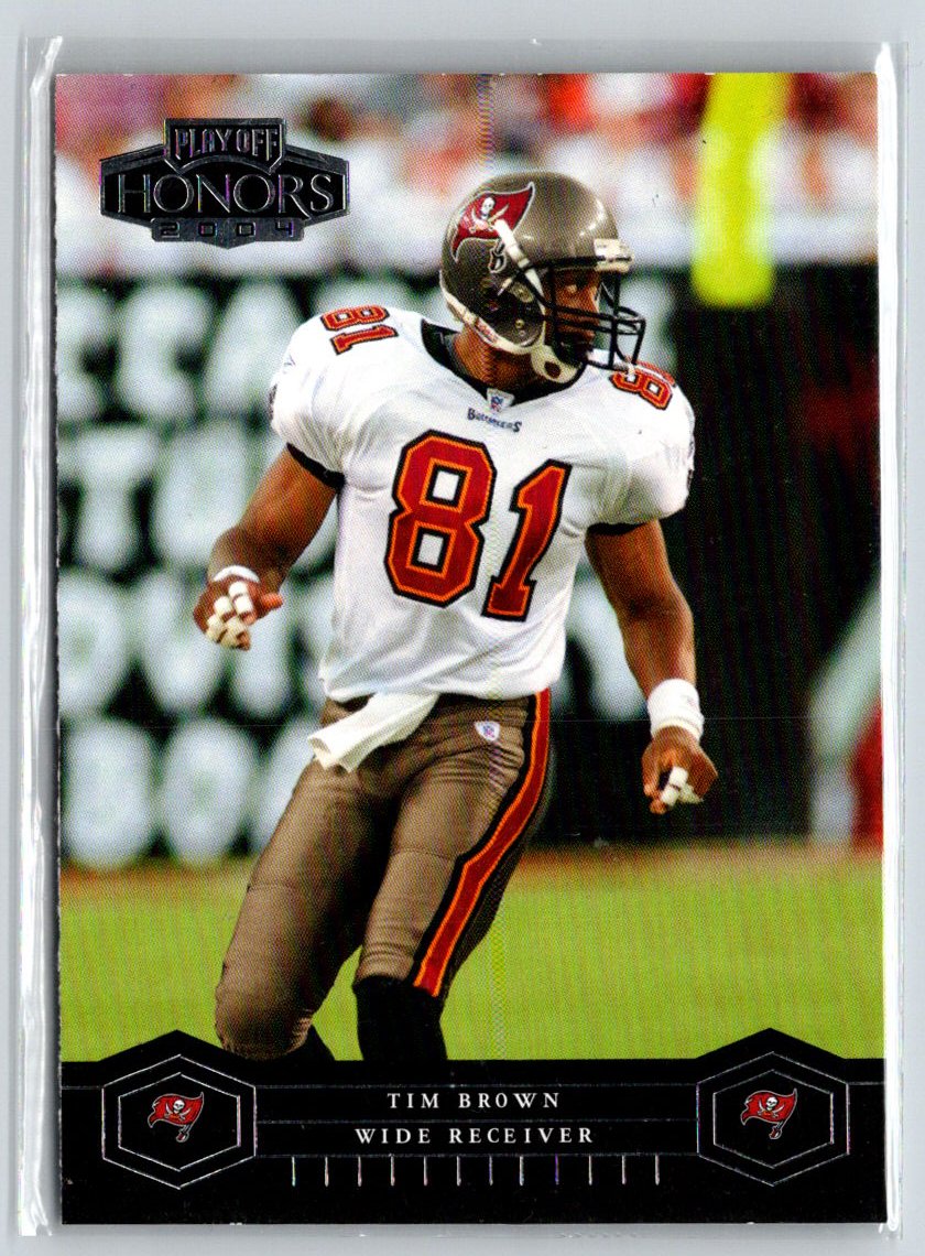 2004 Playoff Honors #70 Tim Brown B8