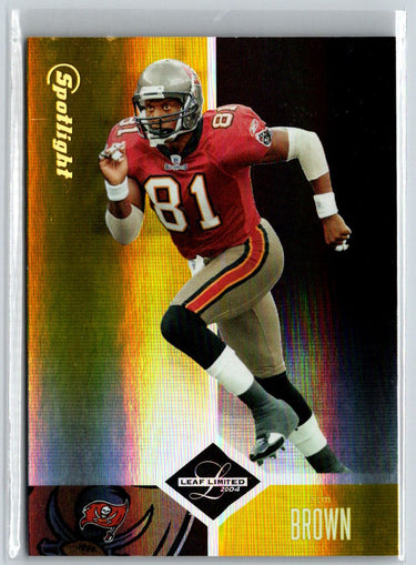 2004 Leaf Limited #92 Tim Brown Gold Spotlight #/25 B10
