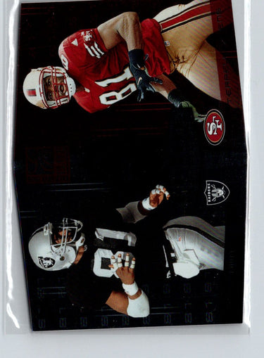 2002 Donruss Elite Tim Brown / Terrell Owens Prime Numbers #/1600 B11