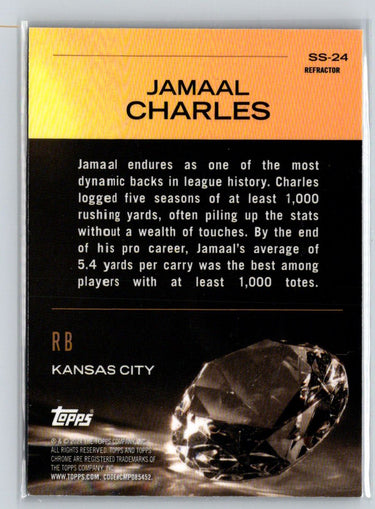 2024 Topps Chrome #SS-24 Jamaal Charles Sunday Swag Refractor C1