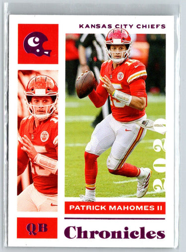 2020 Panini Chronicles #47 Patrick Mahomes II Pink C1