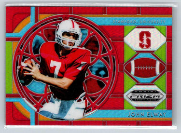 2019 Panini Prizm Draft Picks #63 John Elway Prizms Red C1