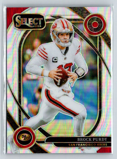 2024 Panini Select #226 Brock Purdy Silver Prizm C1