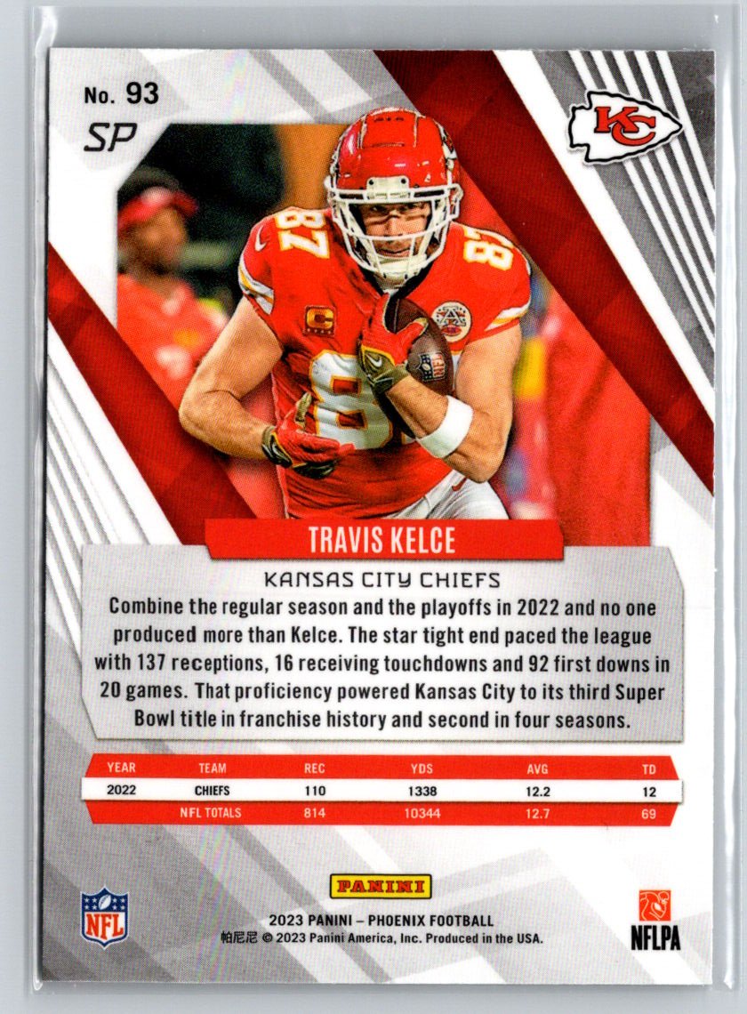 2023 Panini Phoenix #93b Travis Kelce C1