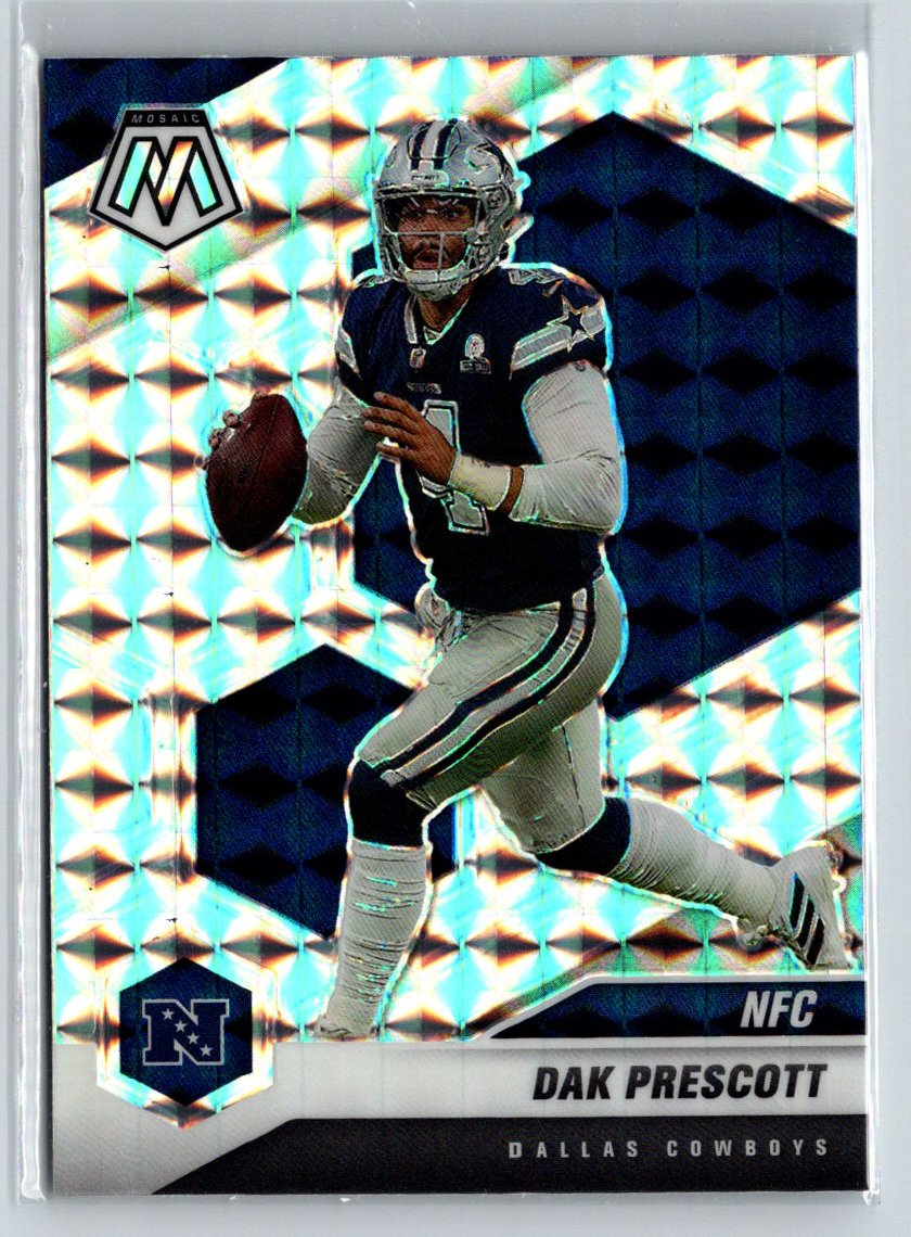 2021 Panini Mosaic #202 Dak Prescott Prizm C1