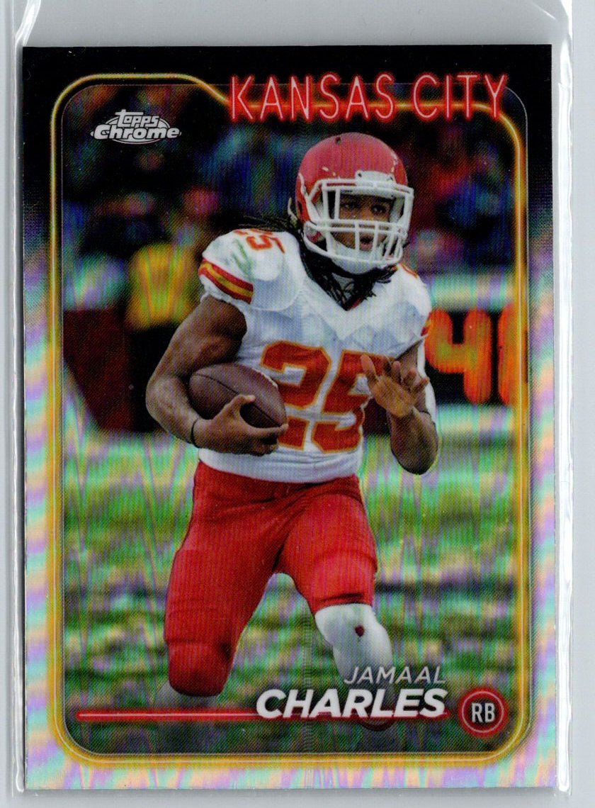 2024 Topps Chrome #95 Jamaal Charles Refractor C1
