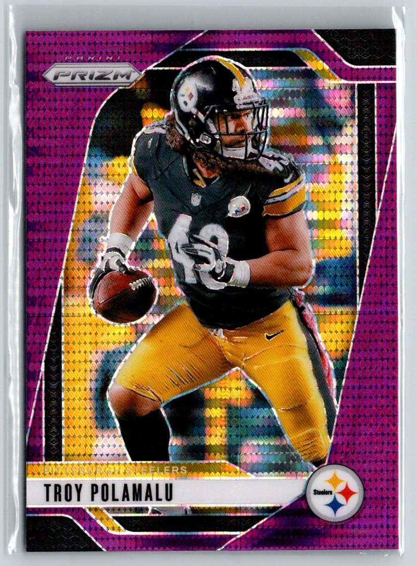 2024 Panini Prizm #248 Troy Polamalu Purple #/125 C1