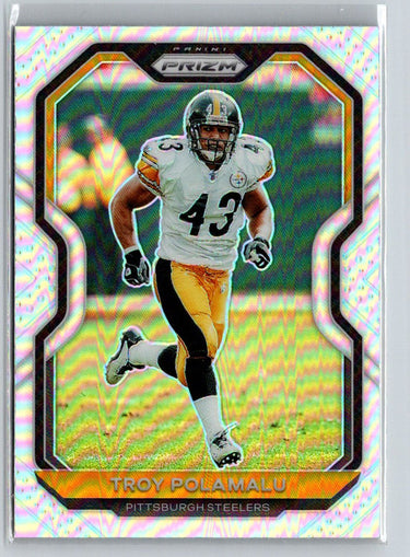 2020 Panini Prizm #73 Troy Polamalu Silver Prizm C1