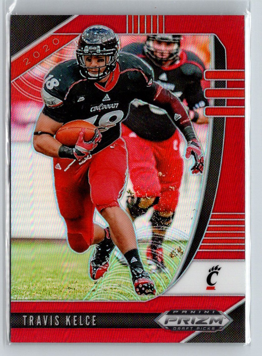 2020 Panini Prizm Draft Picks #99 Travis Kelce Prizms Red C1