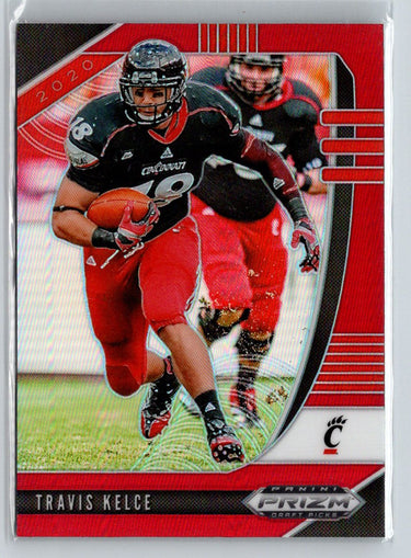2020 Panini Prizm Draft Picks #99 Travis Kelce Prizms Red C1