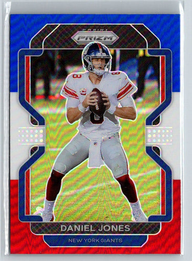 2021 Panini Prizm #231 Daniel Jones Red White and Blue C2