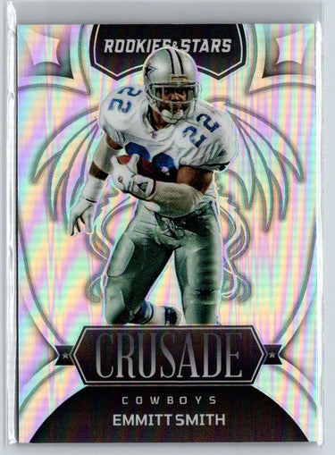 2022 Panini Rookies & Stars #CR-21 Emmitt Smith Crusade Silver C2
