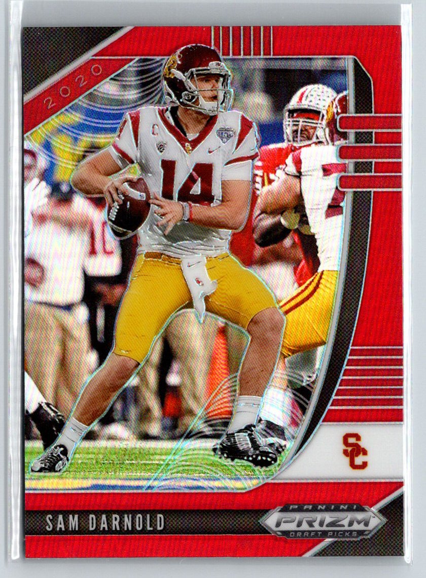 2020 Panini Prizm Draft Picks #87 Sam Darnold Prizms Red C2