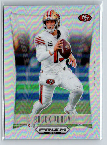 2024 Panini Prizm Deca #256 Brock Purdy Silver Prizms C2