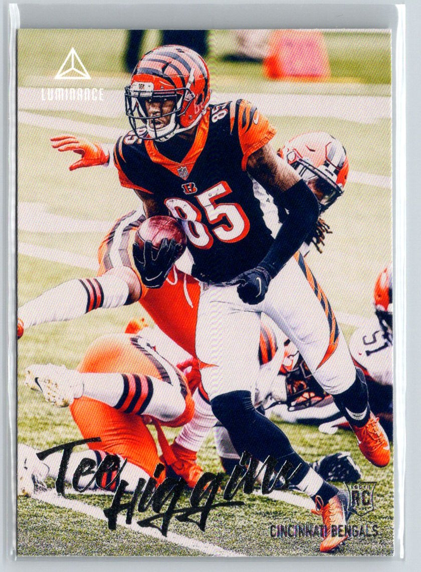 2020 Panini Chronicles #214 Tee Higgins Luminance Update Rookies C2