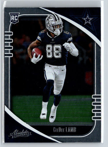 2020 Panini Absolute #115 CeeDee Lamb Retail C2