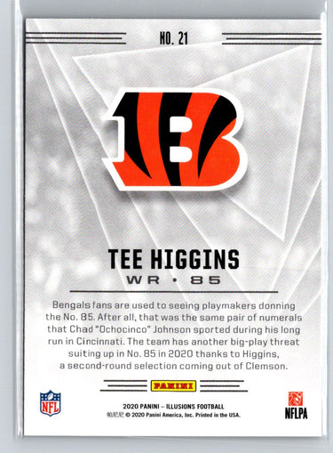 2020 Panini Illusions #21 Tee Higgins Retail C2