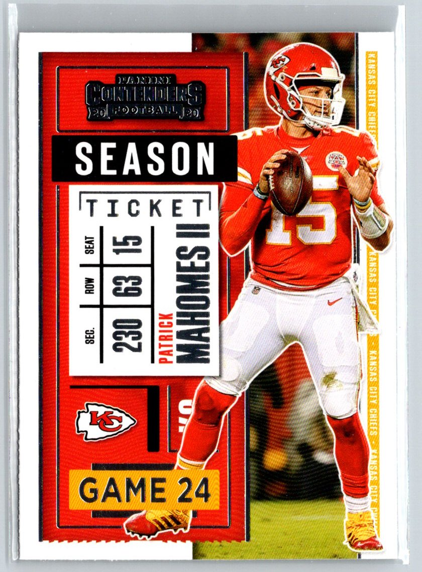 2020 Panini Contenders #2 Patrick Mahomes II C2