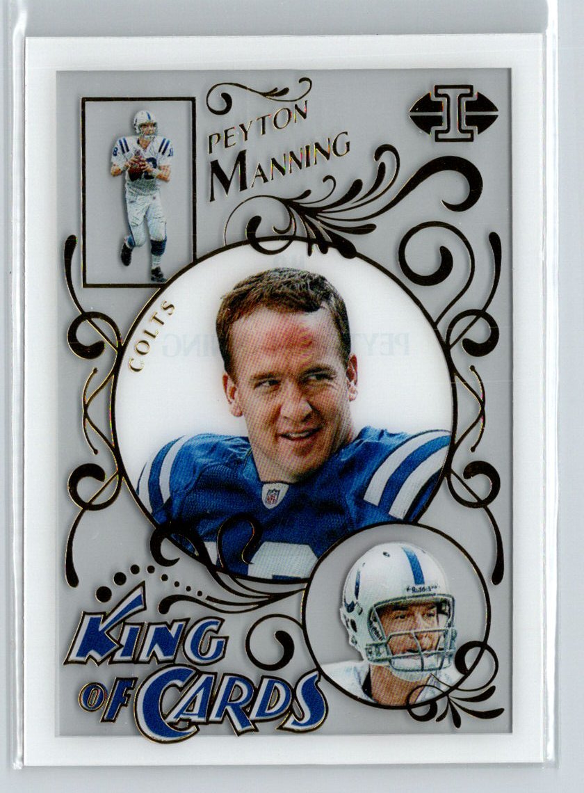 2021 Panini Illusions #KC-17 Peyton Manning King of Cards C2