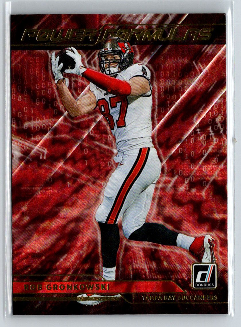 2021 Donruss #PF13 Rob Gronkowski Power Formulas C2