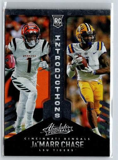 2021 Panini Absolute #INT-5 Ja'Marr Chase Introductions C2