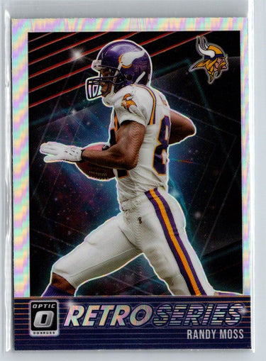2021 Donruss Optic #RS-RM Randy Moss Retro Series Holo C3