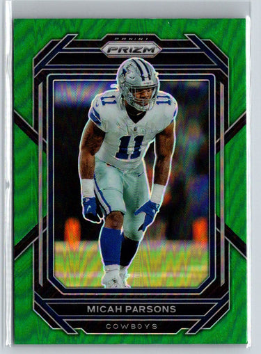 2022 Panini Prizm #82 Micah Parsons Green C3