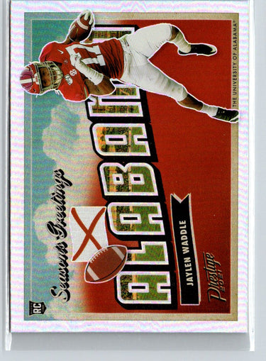 2021 Panini Prestige #SG-4 Mac Jones Seasons Greetings C4